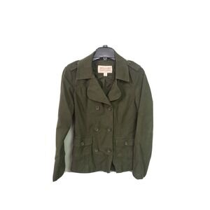 Mossimo Supply Co Women's Blazer Jacket Corduroy Green Lined size S